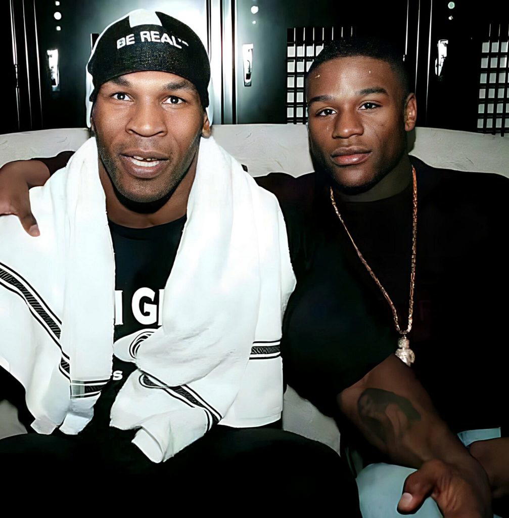 Mike Tyson and Floyd Mayweather