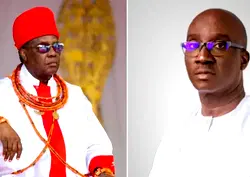 Oba of Benin presents birthday gift to Gov Okpebholo