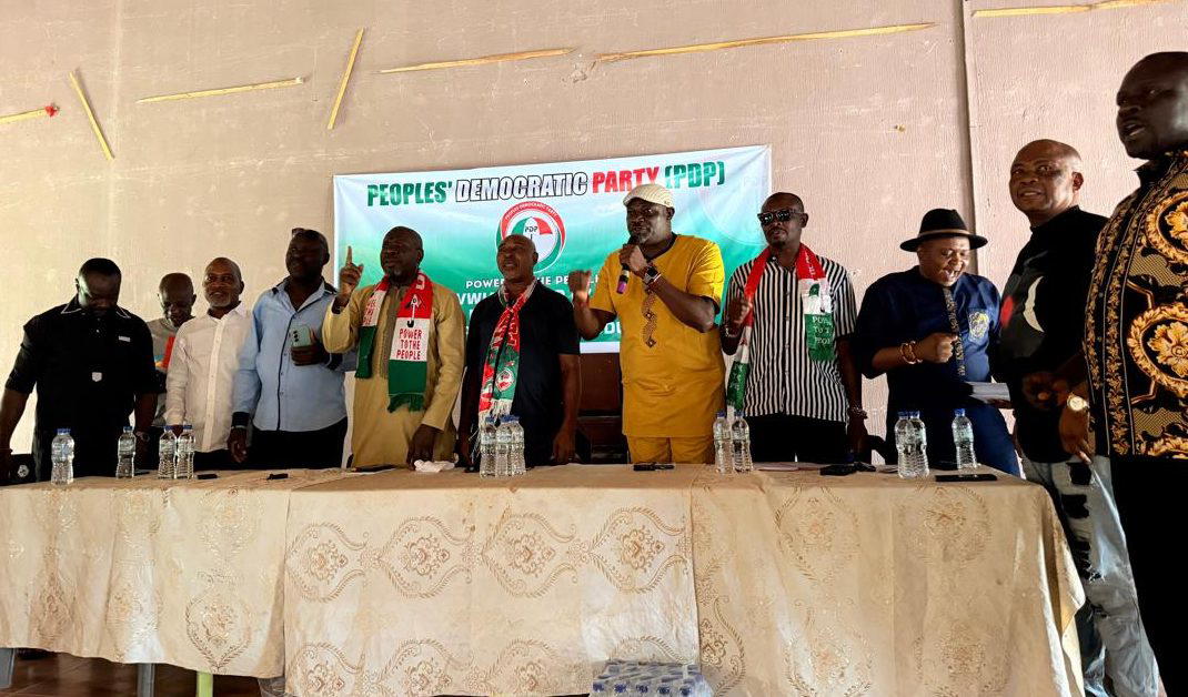 PDP inaugurates Ovwian ward executives, empowers widows