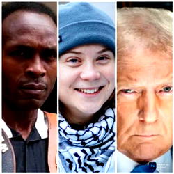 Boxing champion, Peter Oboh, hails Greta Thurberg over Gaza trip