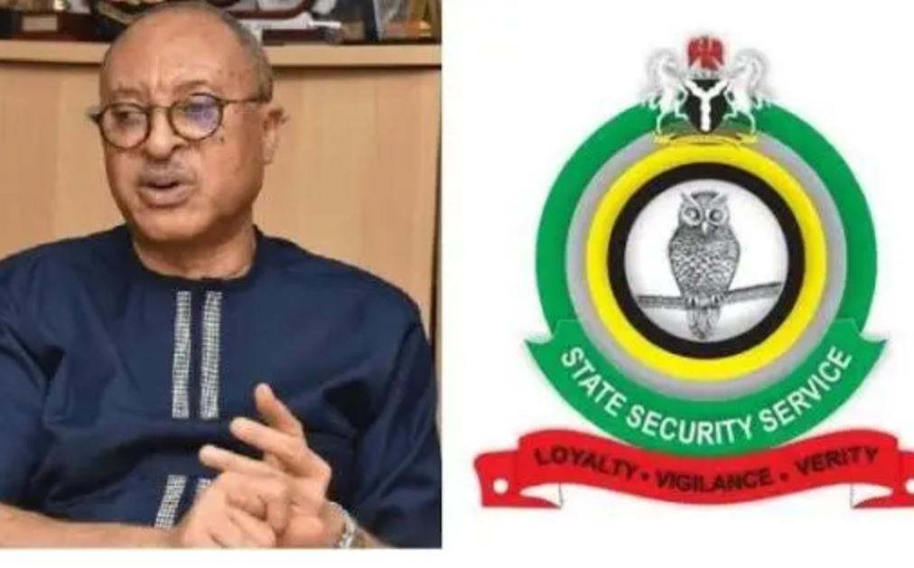 Pat Utomi and DSS logo