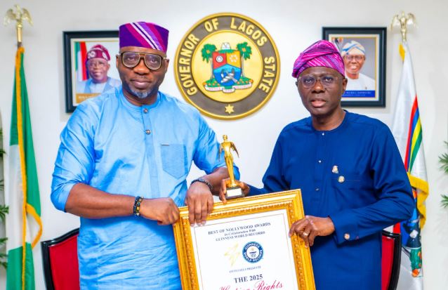 Gov. Sanwo-Olu accepts hosting rights for 2025 BON Awards