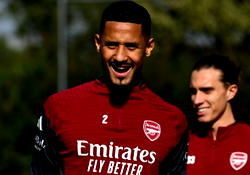 Saliba says he was focused on staying at Arsenal after signing new deal