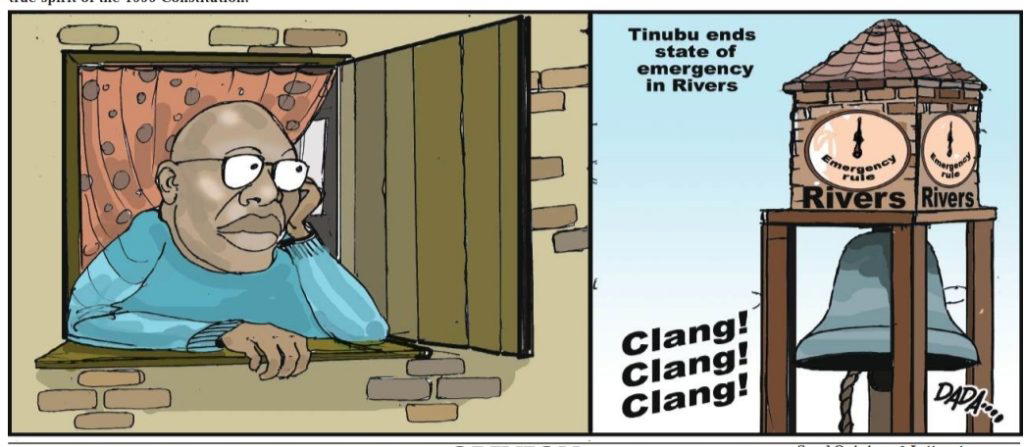 Cartoon: Are you now a Wike(d) man?