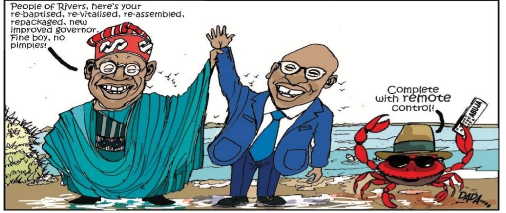 Cartoon: I won’t even recommend commissioners for Fubara – Wike
