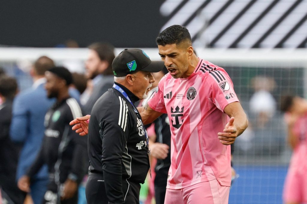 Luis Suarez apologizes after Leagues Cup spitting incident