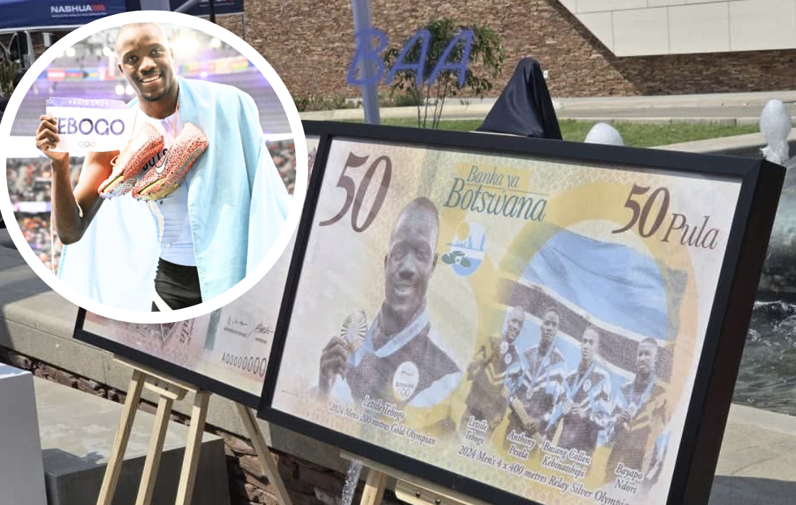 Botswana honours Olympic champion Tebogo with banknote image