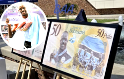 Botswana honours Olympic champion Tebogo with banknote image