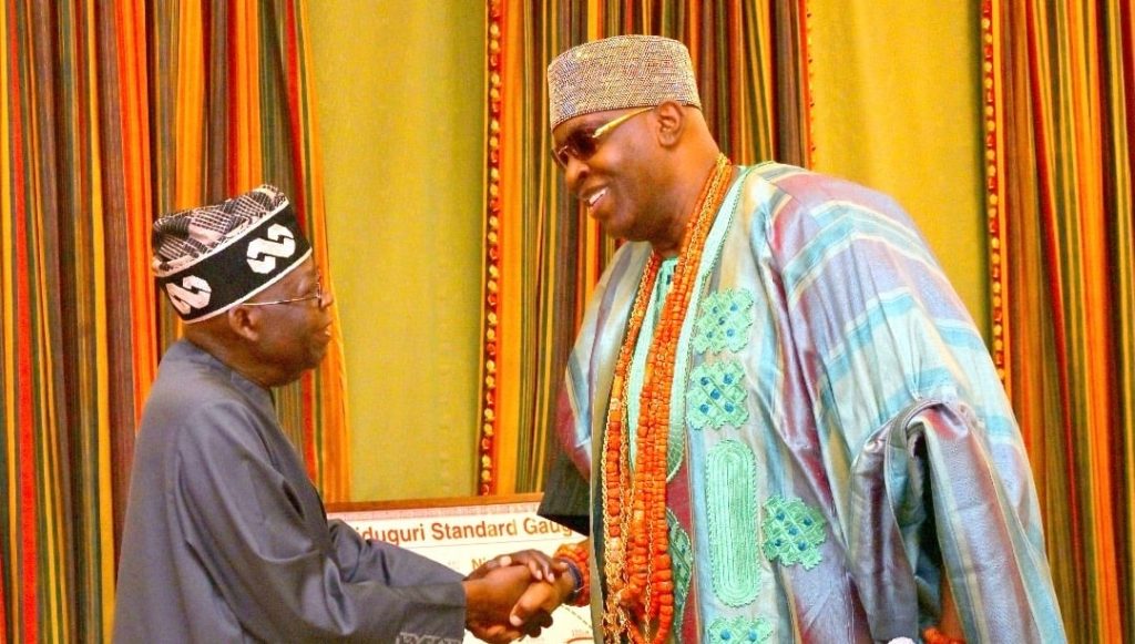 Tinubu and Soun of Ogbomoso