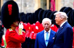 Trump gets royal treatment on UK state visit