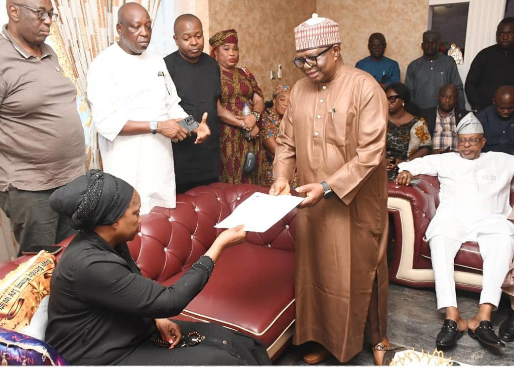 PSC mourns Arase, pays condolence visit to family, opens register in Abuja