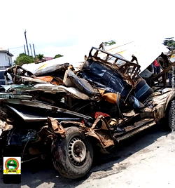 Six dead, nine injured in Lekki–Epe expressway crash