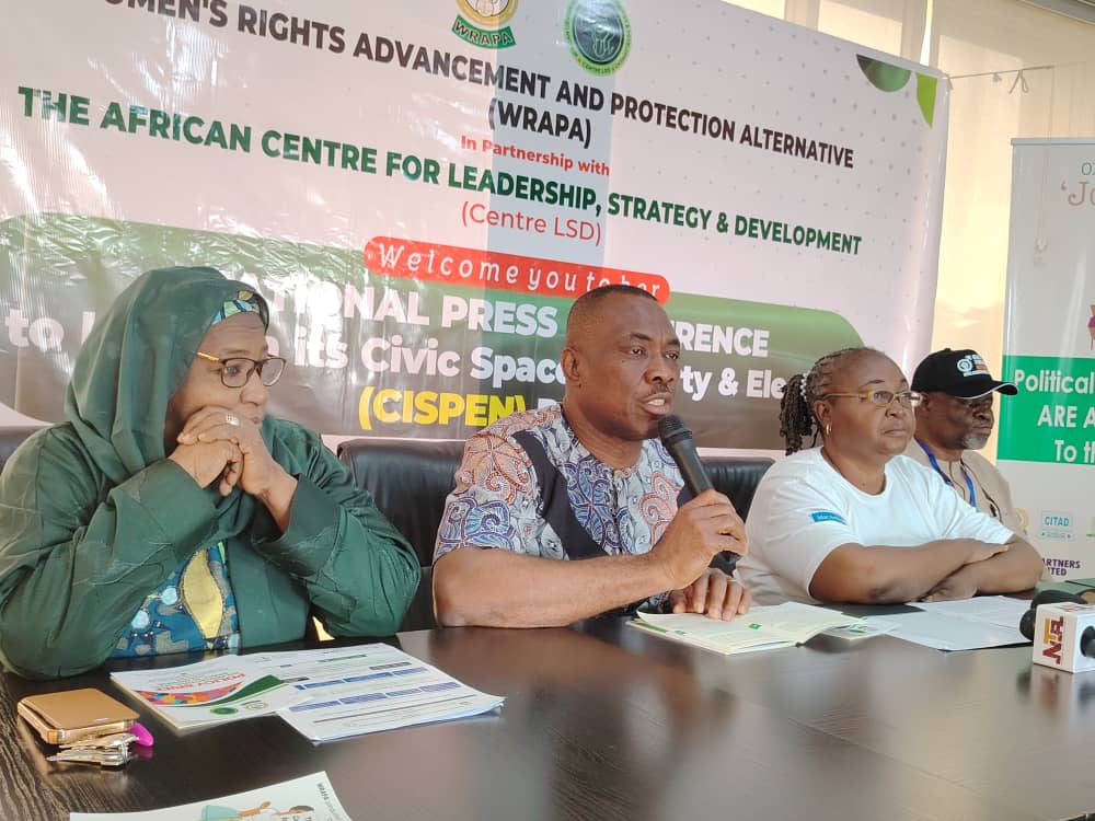 2027: CSOs decry shrinking civic space, high poverty, voter inducements