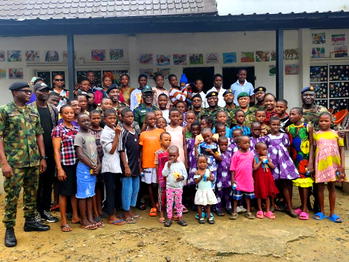 Navy donates to Calabar orphanage, inspires hope for children
