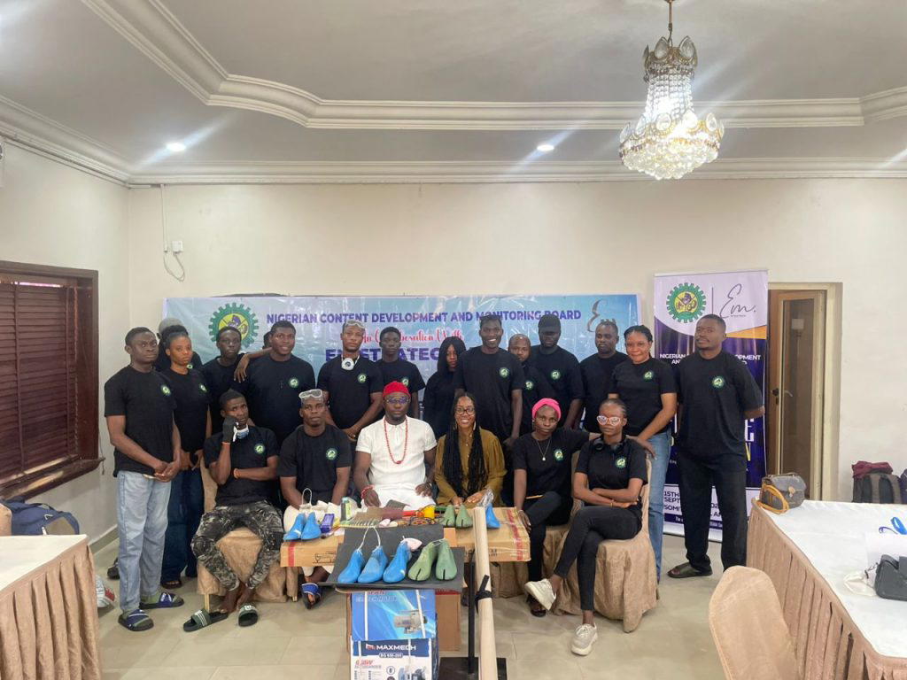 NCDMB, EM Strategy partner to train, equip 50 youths in footwear making