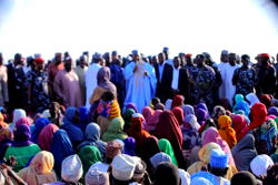 Zulum visits families of 63 Borno residents killed by Boko Haram