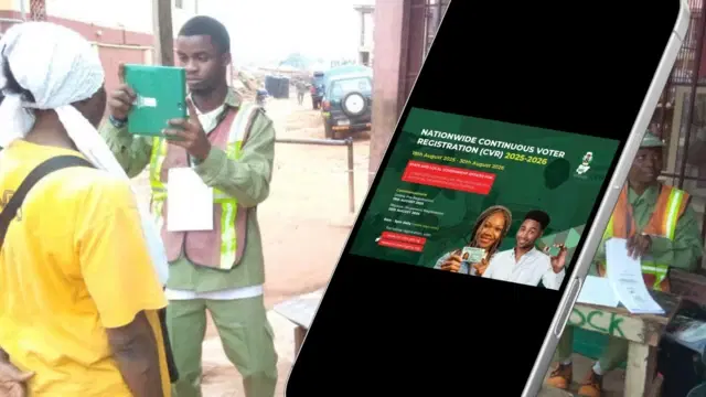 CVR: INEC records 6.2m online, 1m physical registrations