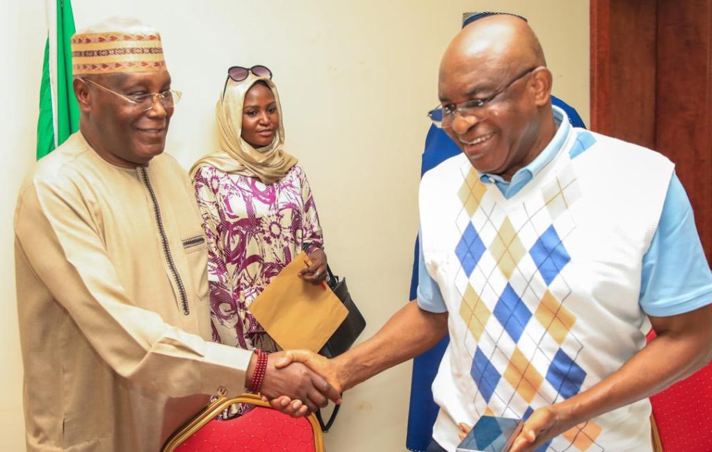 Photos: Atiku, El-Rufai, Pantami, Saraki’s ally hold key ADC meeting in Abuja