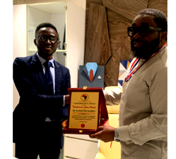 Transparency Africa honors Olukayode Olusanya, for Exemplary Leadership and Integrity