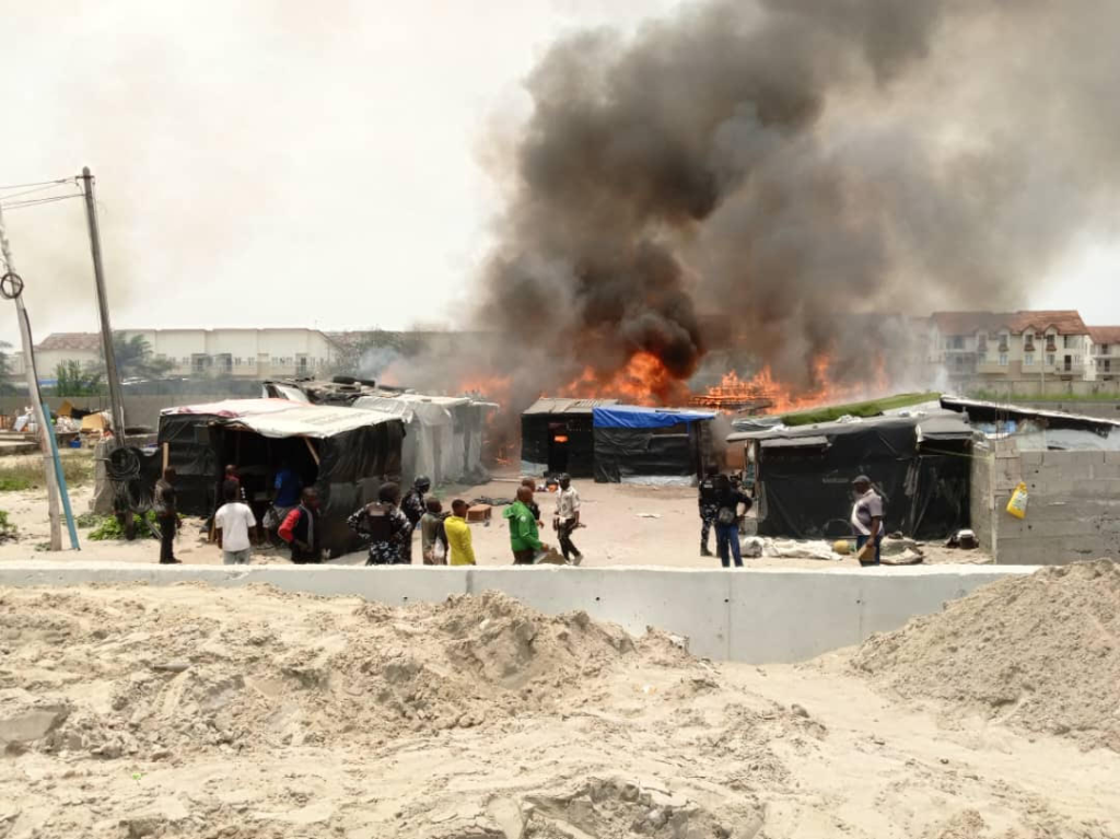 Residents displaced as Lagos embarks on demolition of buildings, shanties along Iyana Oworo, Lekki coastlines
