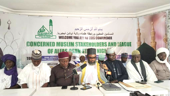 LG crisis: Muslim group slams Osun league of imams, Alfa over partisanship