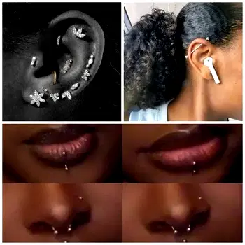 Lagos residents share personal stories behind piercings, tattoos