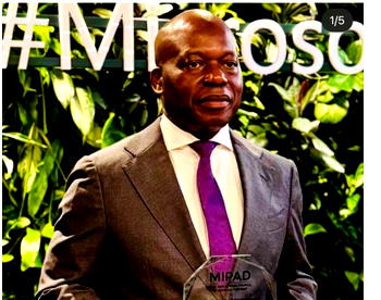 Oando boss Adewale Tinubu honoured in New York city