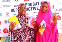 NGO gives reusable pads to underserved communities, displaced persons
