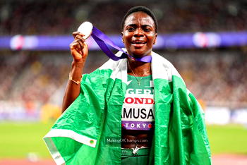 Tobi Amusan clinches silver at World Championships in Tokyo