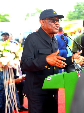 Vandalism: Wike flags off hybrid solar streetlight project in Abuja