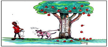 Cartoon: ‘Stop! You should be guarding me’