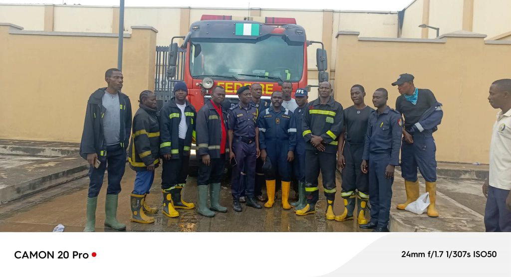 Federal Fire Service contains massive blaze at Jabi Lake Mall