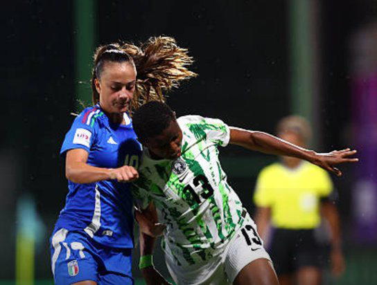 FIFA U-17 WWC: Flamingos out after 0-4 loss to Italy