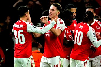 Arsenal favourites against Leverkusen in Champions League last 16