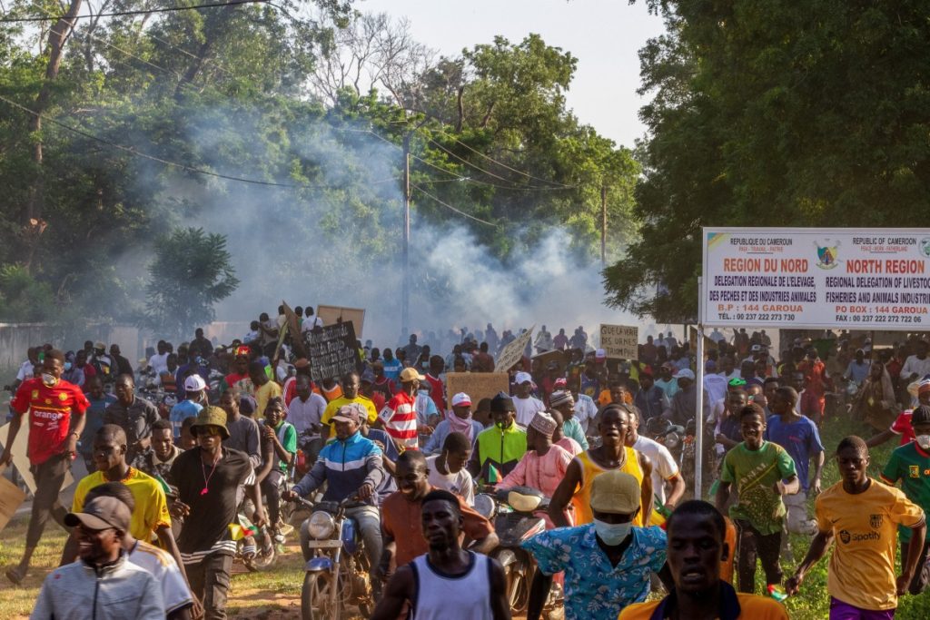 CAMEROON-POLITICS-ELECTION-DEMO