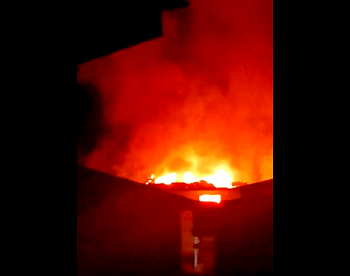 Fire guts section of Alaba Market in Lagos