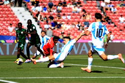 U-20 WC: Argentina lead 2-0 as Nigeria struggle to find their rhythm at halftime