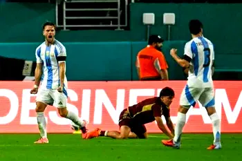 Messi-less Argentina down Venezuela in friendly