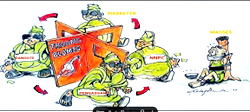 Cartoon: ‘Untie me, I want to join the jangolova’