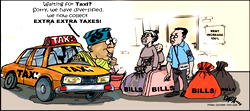 Cartoon: ‘Sir, where you dey drive go?’