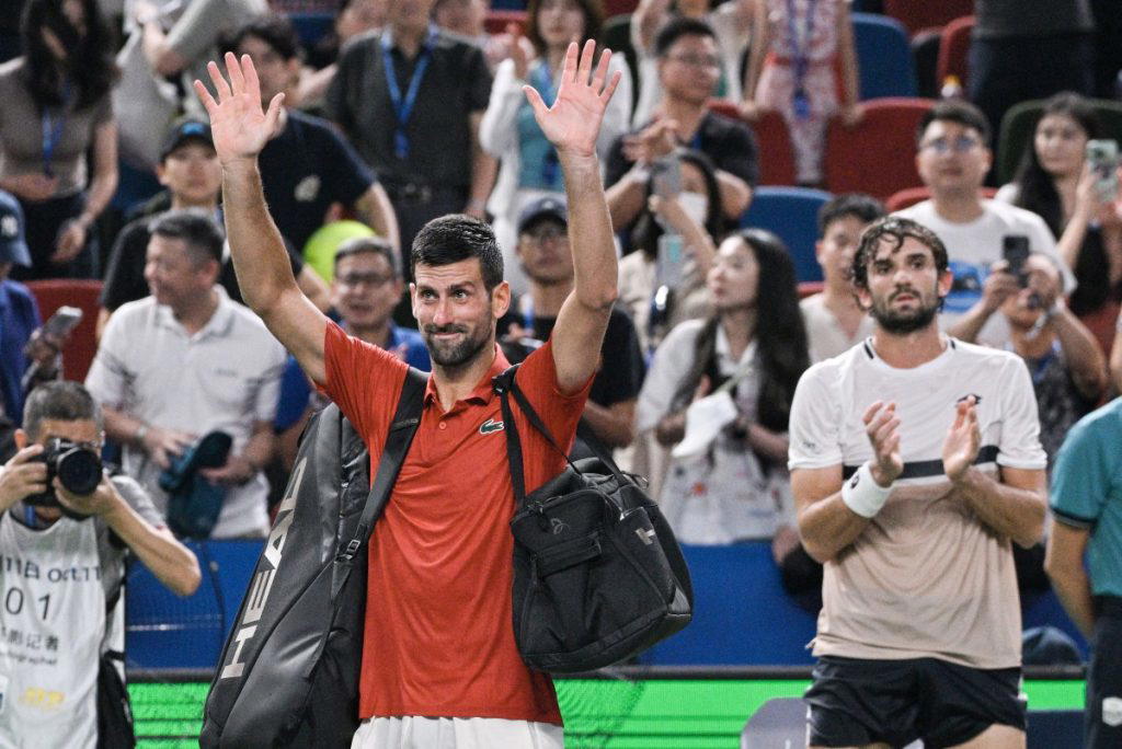 Ailing Djokovic beaten in Shanghai semis by qualifier Vacherot