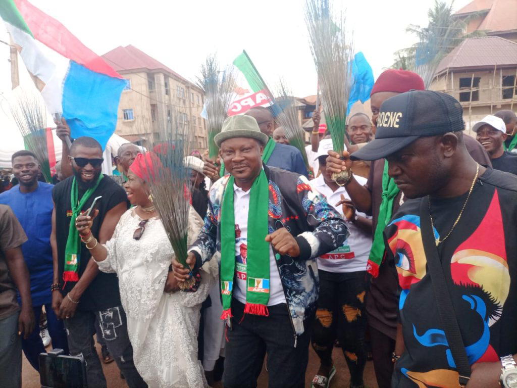 Enugu LP chairman, entire ward excos resign, join Mbah in APC