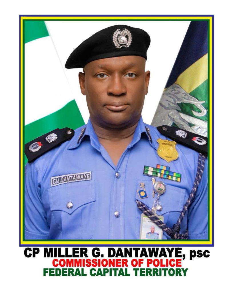 Miller Dantawaye assumes duty as 34th FCT Police Commissioner