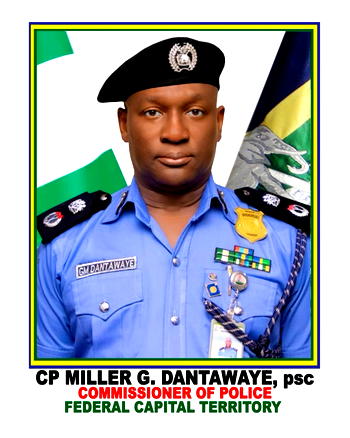 Miller Dantawaye assumes duty as 34th FCT Police Commissioner