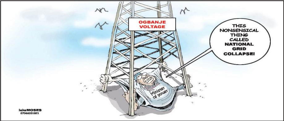 Cartoon: ‘Oga shift or the next national grid collapse…’