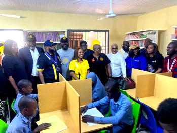 Falomo Rotary equips Lagos school with modern lab, library facilities