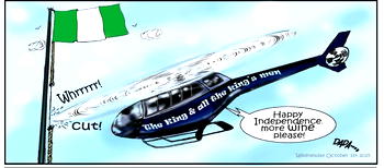 Cartoon: ‘Your Excellency, reverse back, reverse back!’