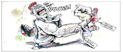 Cartoon: ‘I’m George! This jungle, sorry, PDP must mature’