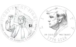 US Treasury Department mulls minting $1 coin with Trump’s image