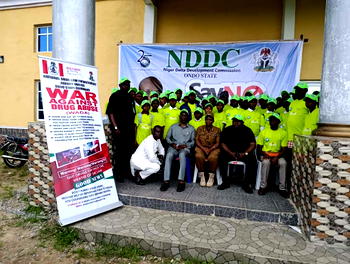 NDDC, NDLEA takes campaign against substance abuse to schools in Ondo